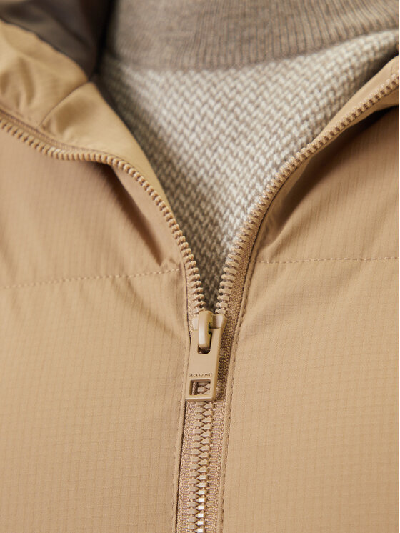 Jack & Jones Jack & Jones Zimní bunda Global 12283517 Béžová Regular Fit