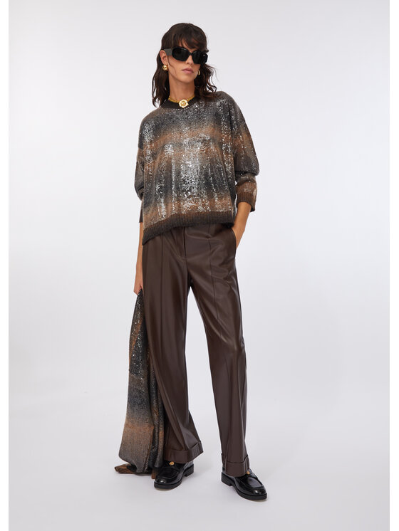 Liu Jo Liu Jo Maglione MF5380MA14RS9472 Marrone Regular Fit