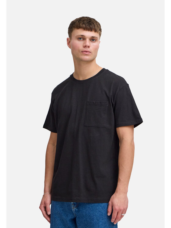 Solid Solid T-shirt 21107372-194008 Nero Regular Fit