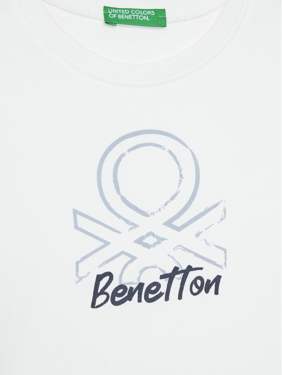 United Colors Of Benetton United Colors Of Benetton Bluză 3I1XG10JZ Alb Regular Fit