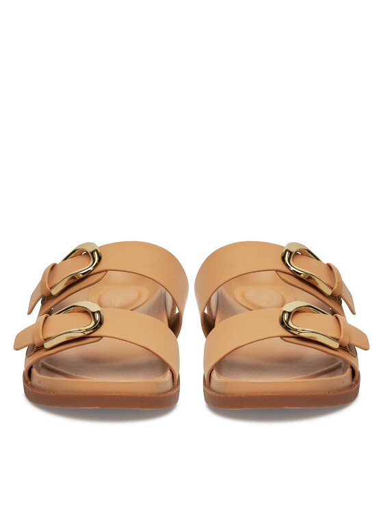 DeeZee DeeZee Pantoletten 3Y8431-56 Beige
