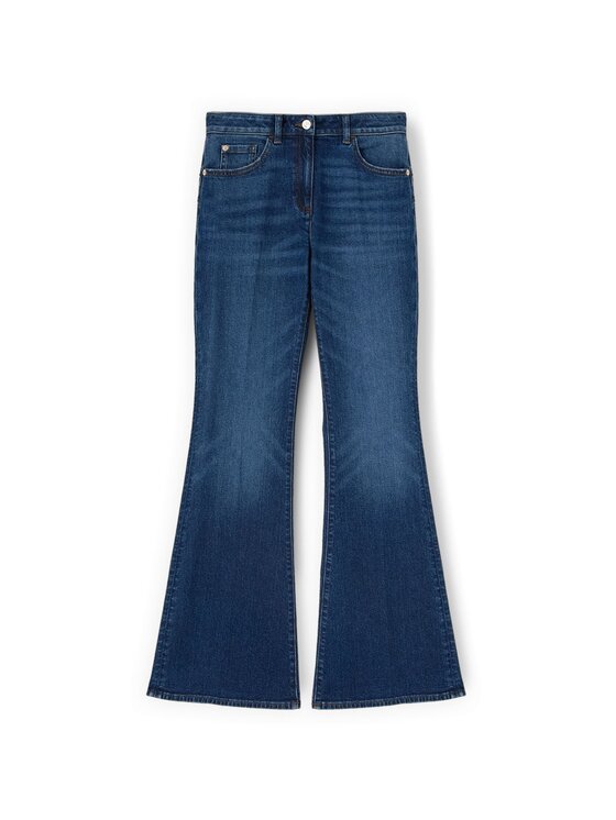 Motivi Motivi Jeansy P427Q104323N024 Niebieski Flare Fit