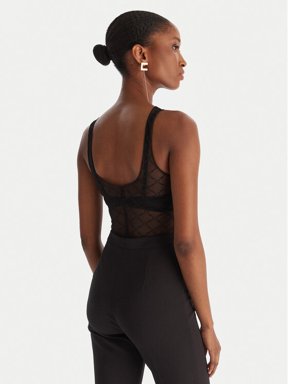 Elisabetta Franchi Elisabetta Franchi κορμάκι BO-020-51E2-V150 Μαύρο Slim Fit
