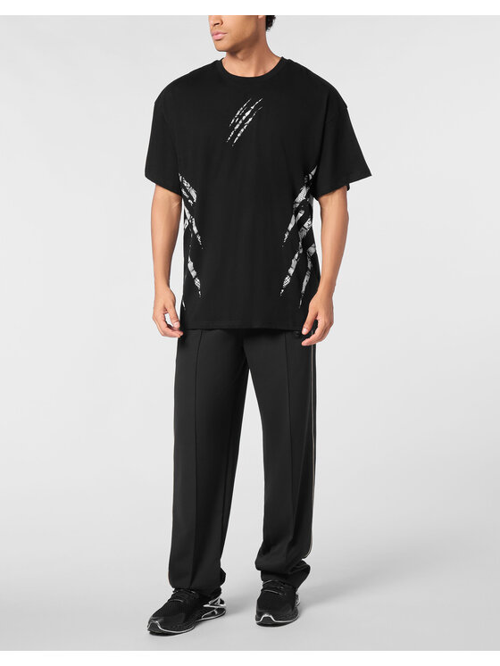 Plein Sport Plein Sport T-shirt 28015 Nero Regular Fit
