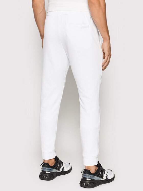 Armani Exchange Armani Exchange Jogginghose 8NZPPA ZJ1ZZ 1100 Weiß Regular Fit