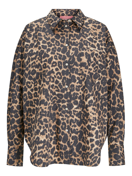 JJXX JJXX Camicia Jamie 12200353 Marrone Relaxed Fit