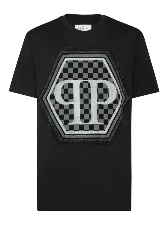 PHILIPP PLEIN PHILIPP PLEIN T-shirt 22601 Nero Regular Fit