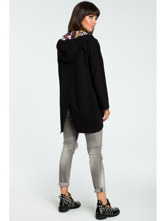 BeWear BeWear Mikina B091 Čierna Regular Fit