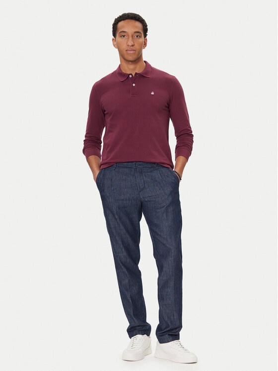 United Colors Of Benetton United Colors Of Benetton Polokošile 3089J3204 Fialová Regular Fit