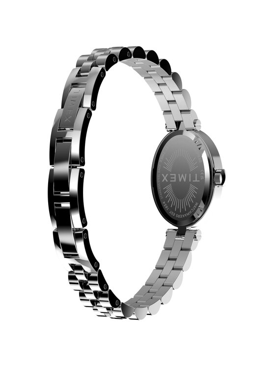 Timex Timex Zegarek TW2Y90000 Srebrny