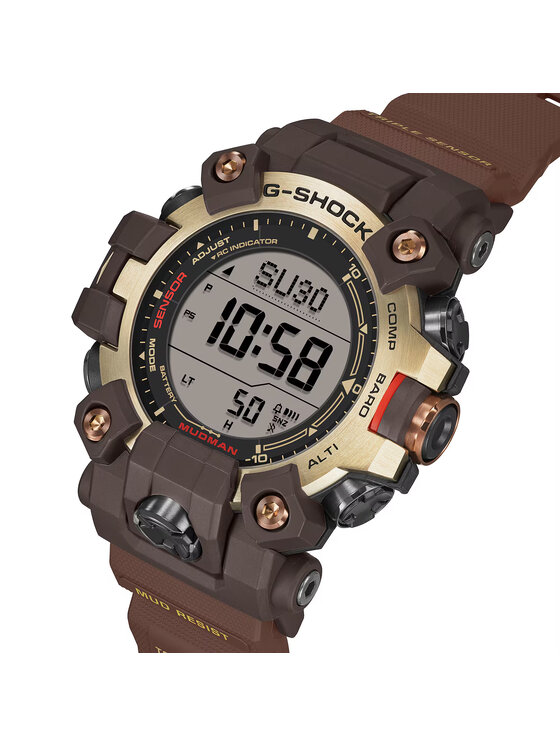 Casio Casio Zegarek GW-9500MH-5ER Brązowy