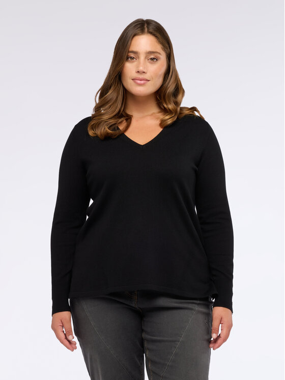 Fiorella Rubino Fiorella Rubino Maglione M629L008003N033 Nero Regular Fit