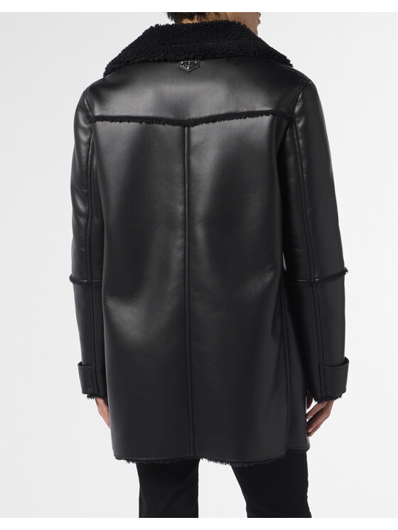 PHILIPP PLEIN PHILIPP PLEIN Cappotto 28617 Nero Short Fit