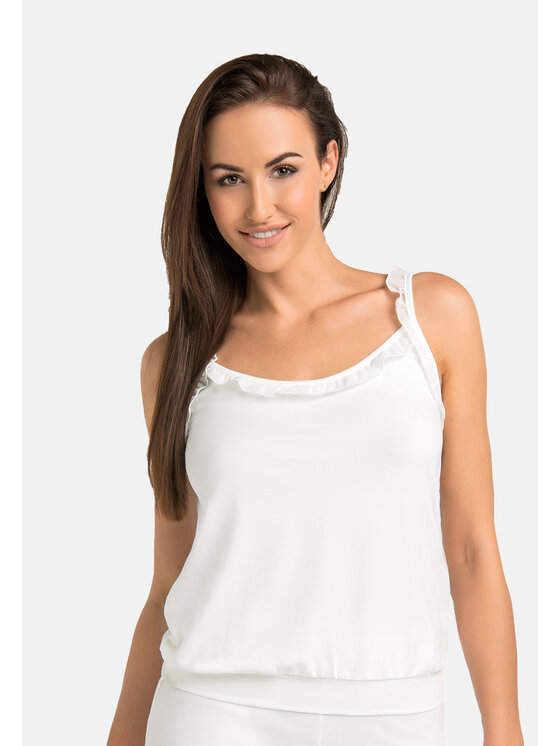 Teyli Teyli Piżama 461 Écru Regular Fit