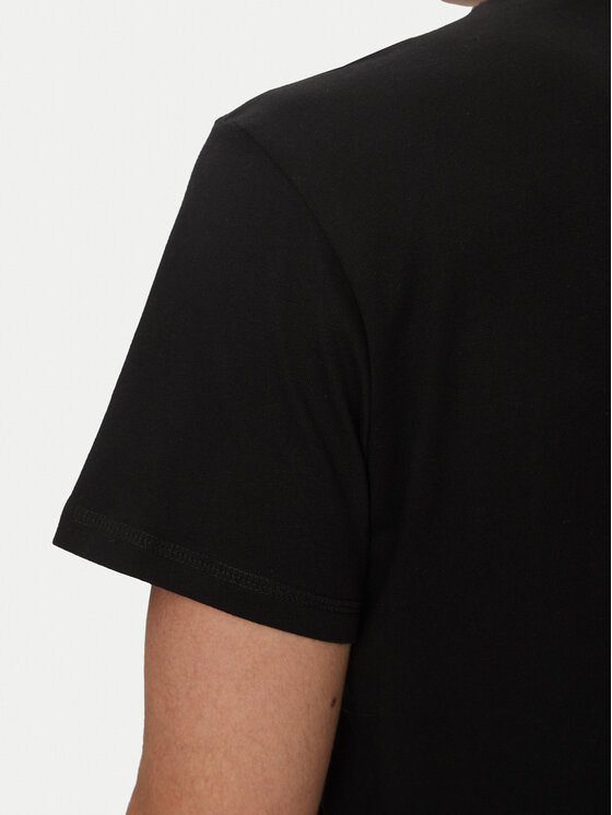 Guess Guess T-Shirt M5GI16 K8FQ4 Czarny Regular Fit