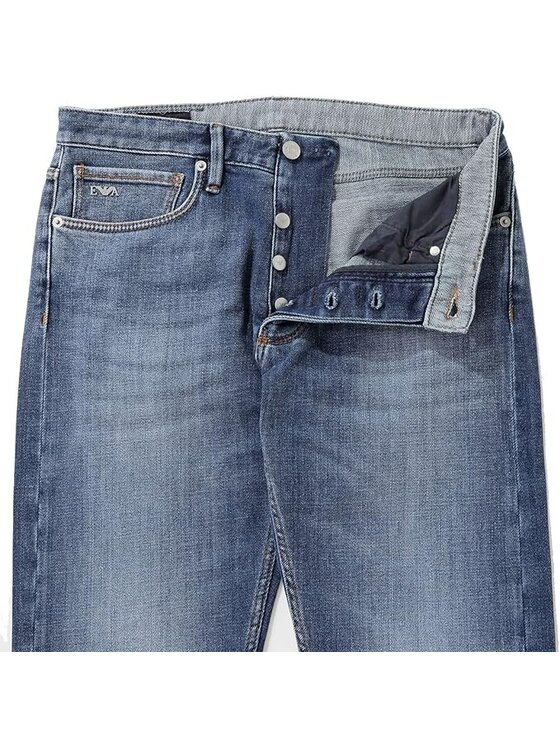 Emporio Armani Emporio Armani Jeansy 3R1J75 1D0DZ Niebieski Slim Fit