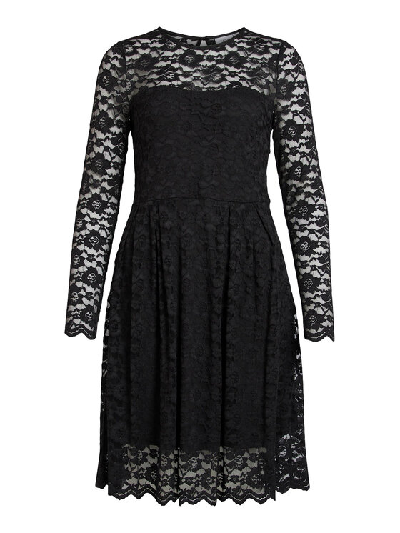 Vila Vila Kokteilinė suknelė Kalila 14078211 Juoda Regular Fit
