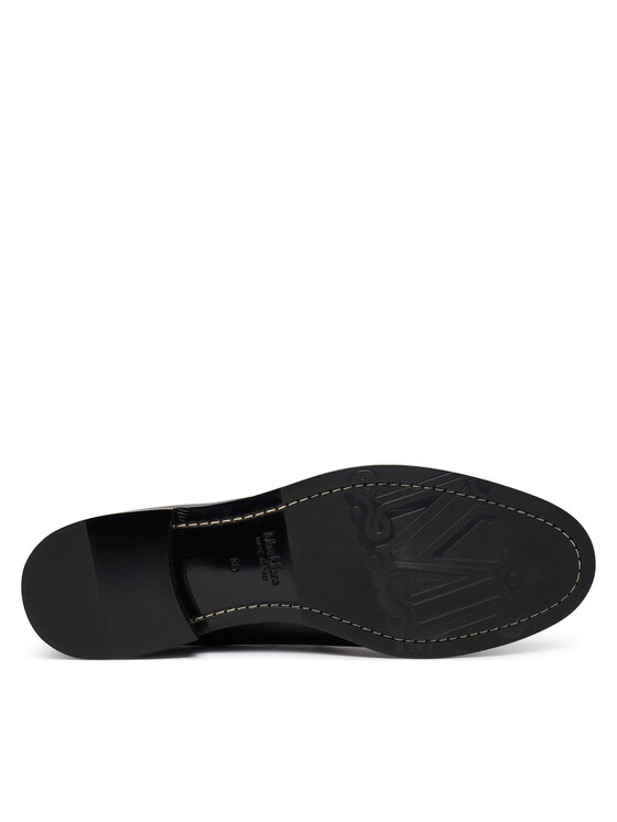 Max Mara Max Mara Loafersy 2614521411600 Černá
