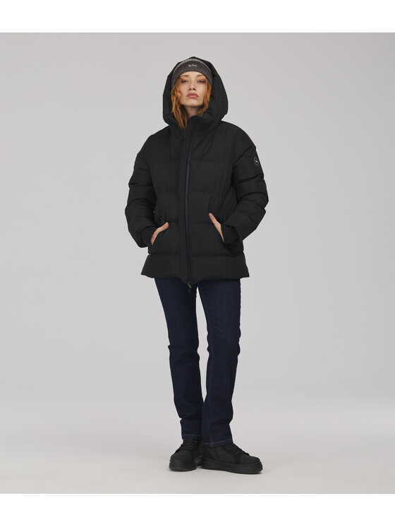 Lee Cooper Lee Cooper Kurtka zimowa MIRIAM Czarny Oversize