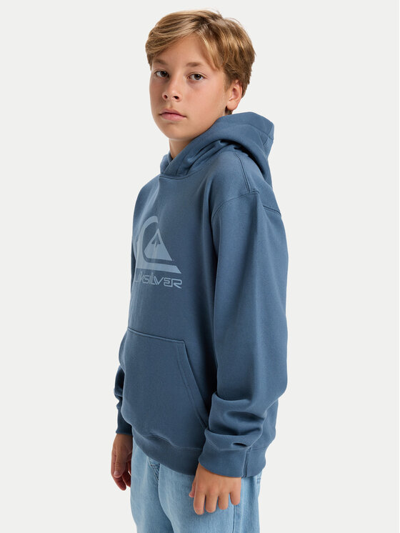 Quiksilver Quiksilver Mikina Comp Logo EQBFT03950 Tmavomodrá Regular Fit