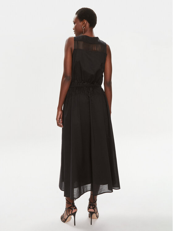 PINKO Pinko Haljina za svaki dan Beginners 103740 A1XN Crna Relaxed Fit