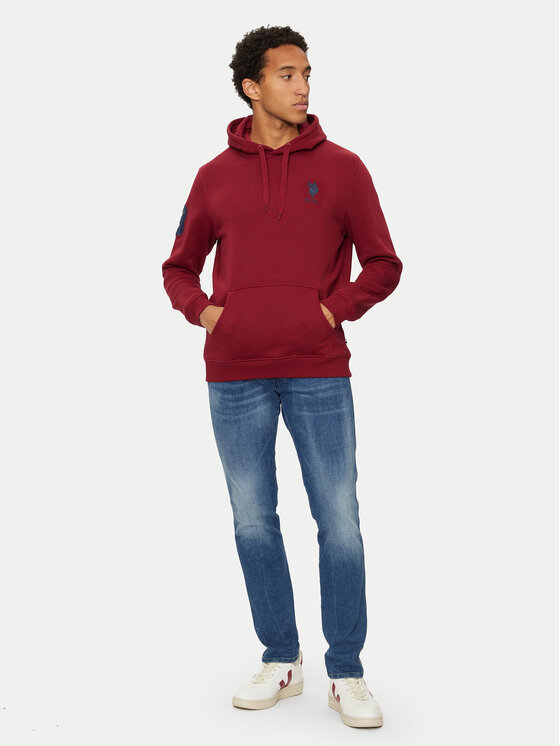 U.S. Polo Assn. U.S. Polo Assn. Pulóver MUP0683 Piros Regular Fit