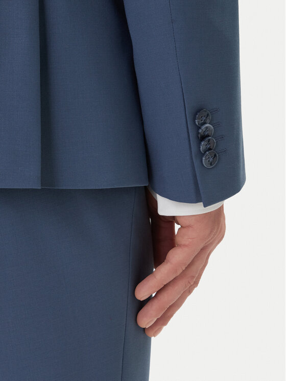 HUGO HUGO Öltöny Henry/Getlin232X 50547345 Kék Slim Fit