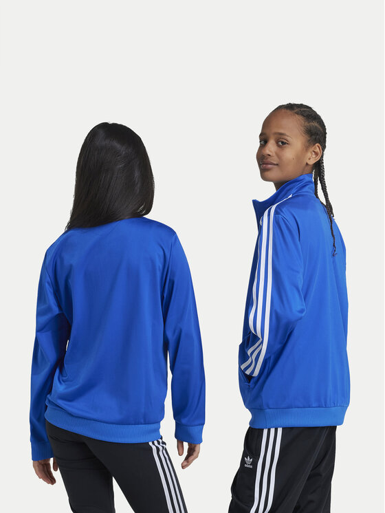 adidas adidas Bluza Firebird IY9799 Niebieski Regular Fit
