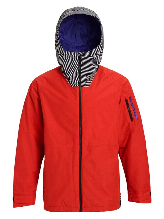 Burton Giacca da snowboard Hilltop 13066105600 Rosso Regular Fit