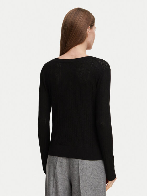Calvin Klein Calvin Klein Megztinis LV044H300G Juoda Regular Fit
