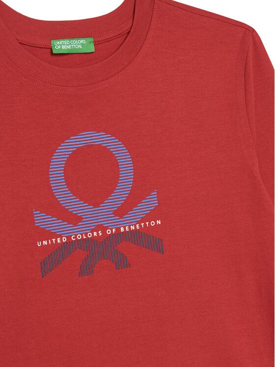 United Colors Of Benetton United Colors Of Benetton Блуза 3I1XC10Q3 Червен Regular Fit
