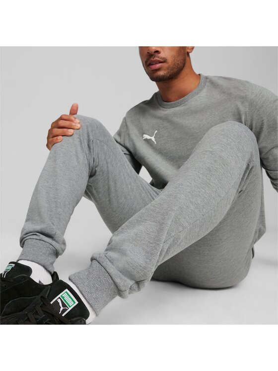 Puma Puma Spodnie dresowe 658598 Szary Regular Fit