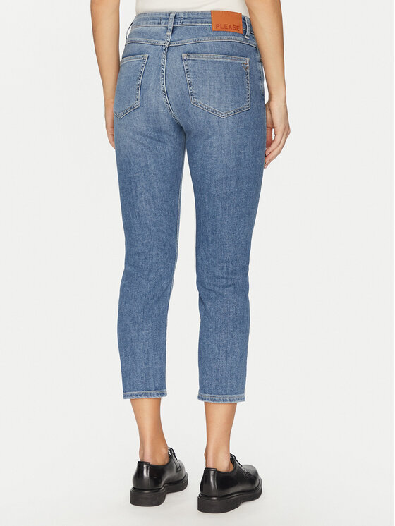 Please Please Τζιν P66MBQ2PFU Μπλε Regular Fit