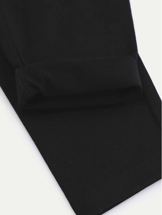Coccodrillo Coccodrillo Leggings XCX122101BAG Crna Slim Fit