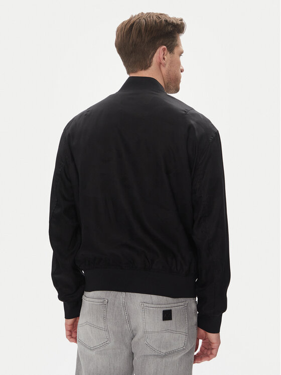 Armani Exchange Armani Exchange Kurtka bomber XM000390 AF13170 FC039 Czarny Regular Fit