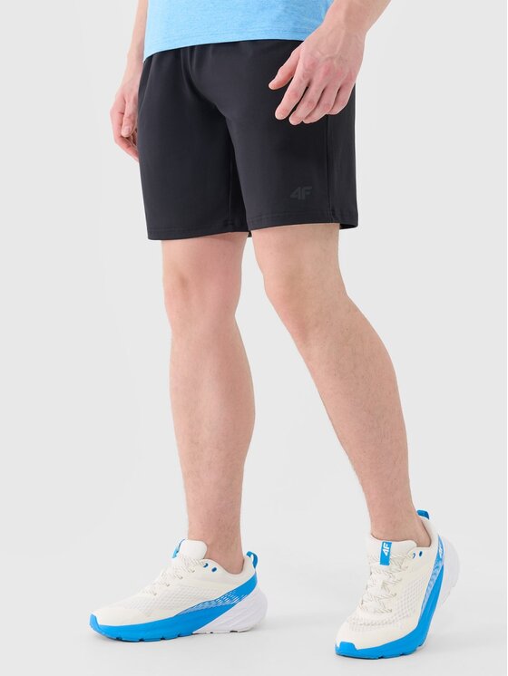 4F 4F Szorty sportowe 4FWSS26TFSHM1277-20S Czarny Regular Fit