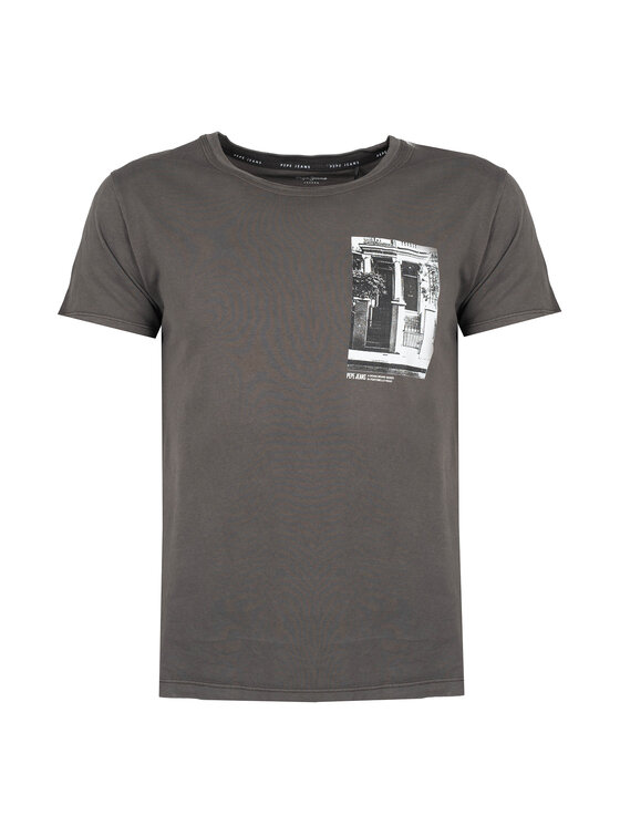 Pepe Jeans Pepe Jeans T-Shirt PM508528 | Tide Μαύρο Regular Fit