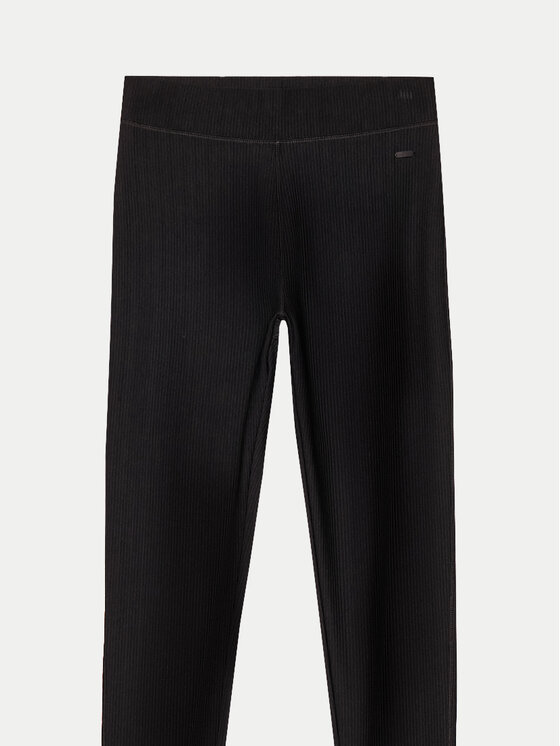 4F 4F Colanți 4FWAW24TTIGF185 Negru Slim Fit