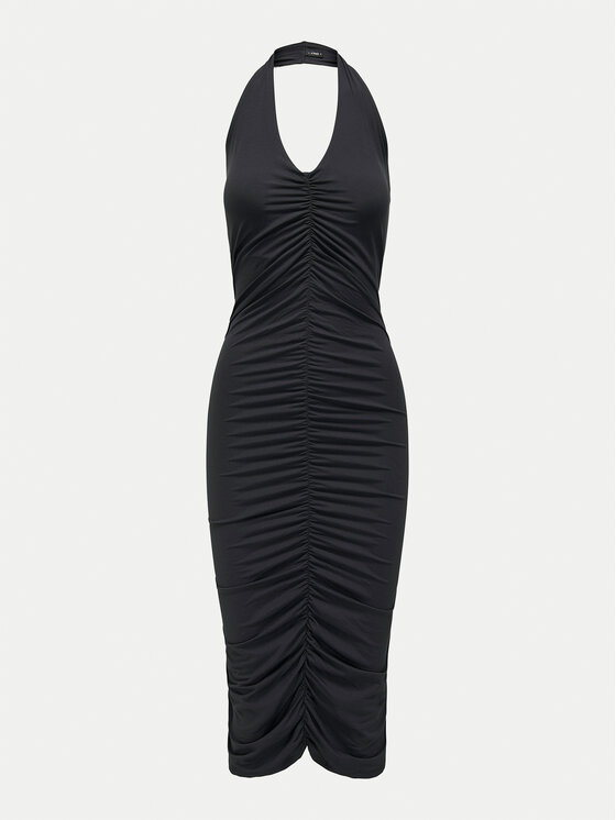ONLY ONLY Коктейльна сукня Lea 15333223 Чорний Slim Fit