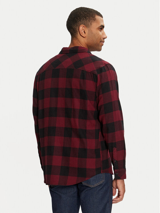 Quiksilver Quiksilver Hemd Buffalo Classic AQYWT03369 Dunkelrot Regular Fit