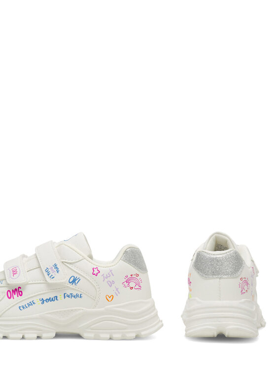 Nelli Blu Nelli Blu Sneakersy AVO-19627-002 Bílá