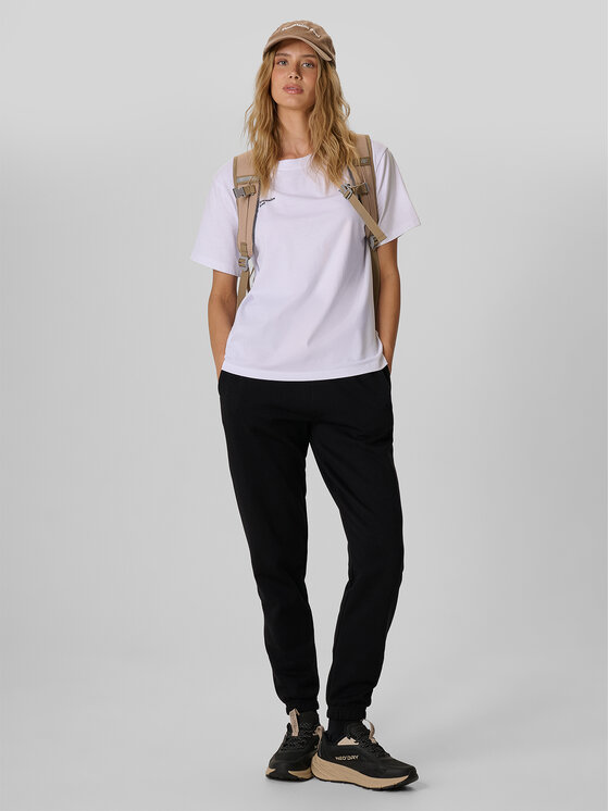 4F 4F T-Shirt OUTLAND Bílá Loose Fit