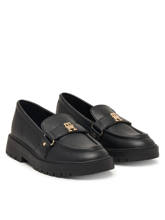 Tommy Hilfiger Tommy Hilfiger Loaferice T3A4-35141-1355999 M Crna