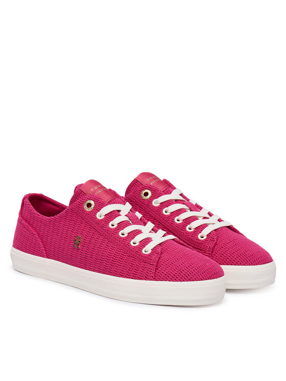 Tommy Hilfiger Tommy Hilfiger Tenisenes FW0FW09171 Tumši rozā