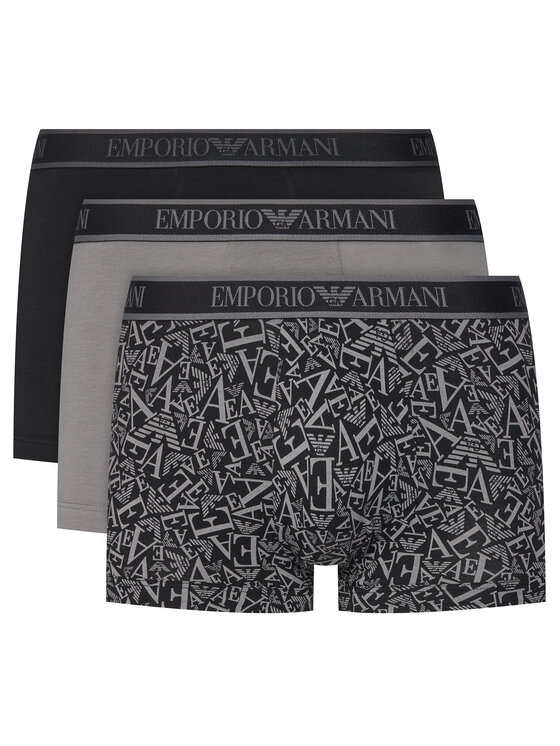 Emporio Armani Underwear Emporio Armani Underwear Set od 3 para bokserica EM000370 AF10779 MC198 Siva