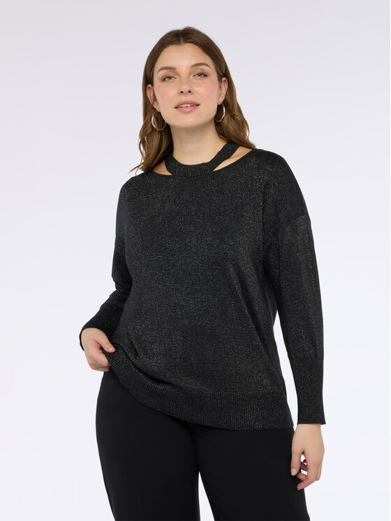 Fiorella Rubino Fiorella Rubino Maglione M012L008260N033 Nero Regular Fit