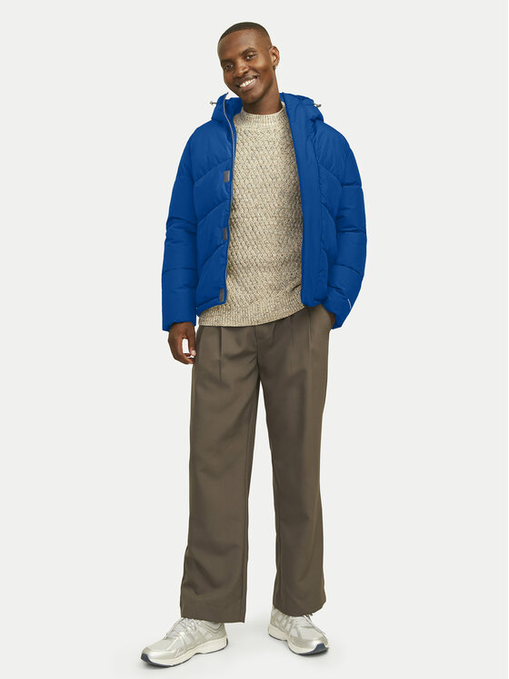 Jack&Jones Jack&Jones Зимно яке World 12259850 Син Regular Fit