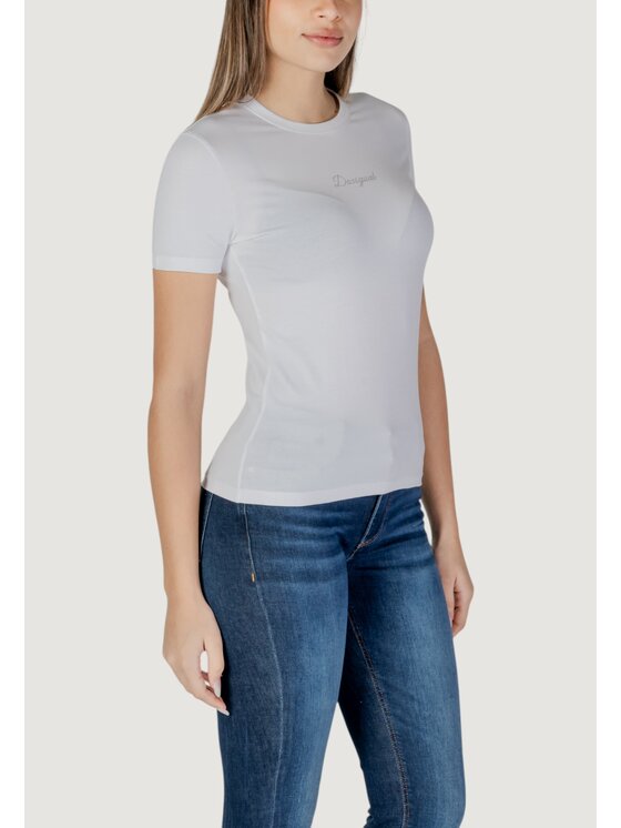 Desigual Desigual T-shirt TS_PARANÁ Bianco Shirt Fit