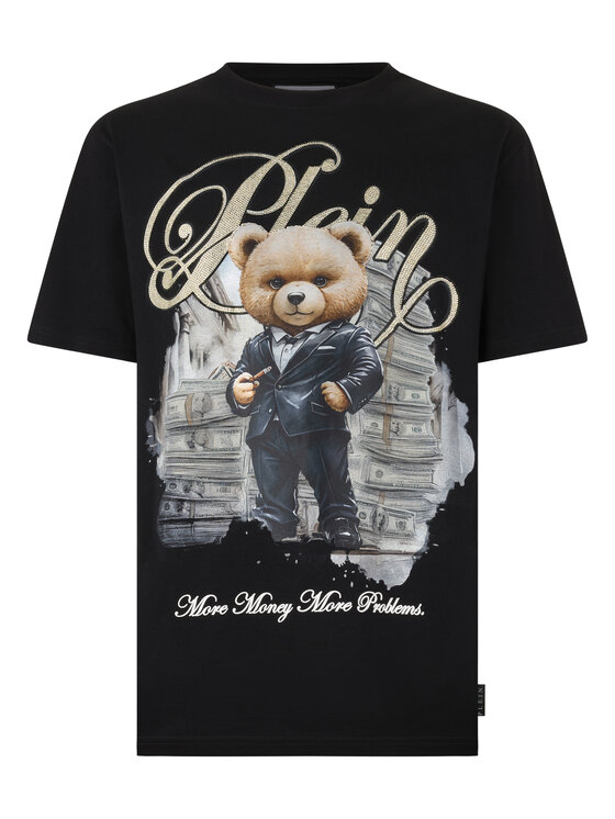 PHILIPP PLEIN PHILIPP PLEIN T-Shirt 29886 Czarny Regular Fit