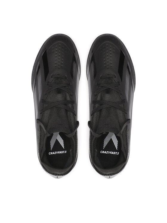adidas adidas Обувки за футбол X Crazyfast.3 Turf Boots IE1570 Черен